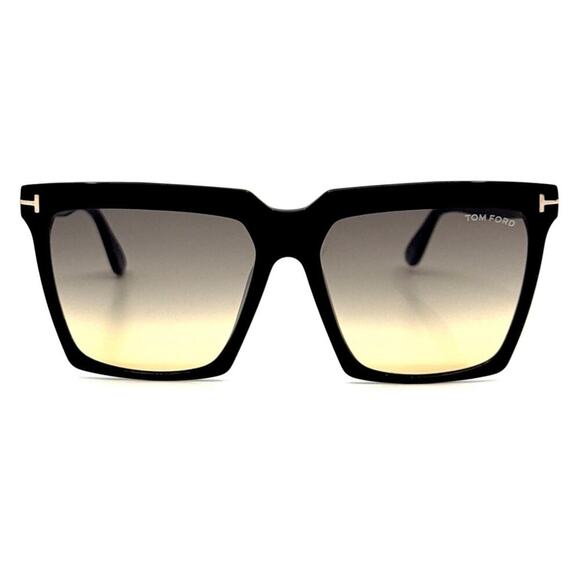 NEW!!! TOM FORD Sabrina-02 Sunglasses TF764 01B Authentic - Picture 1 of 15